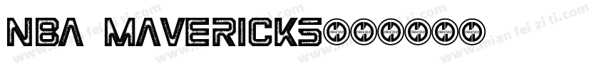 NBA Mavericks字体转换